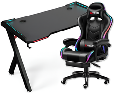 Gaming Chair with Desk – RGB Gaming Chair Combo with Gaming Desk Table