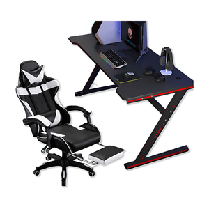 Gaming Chair with Desk – Gaming Chair Combo with Gaming Desk Table