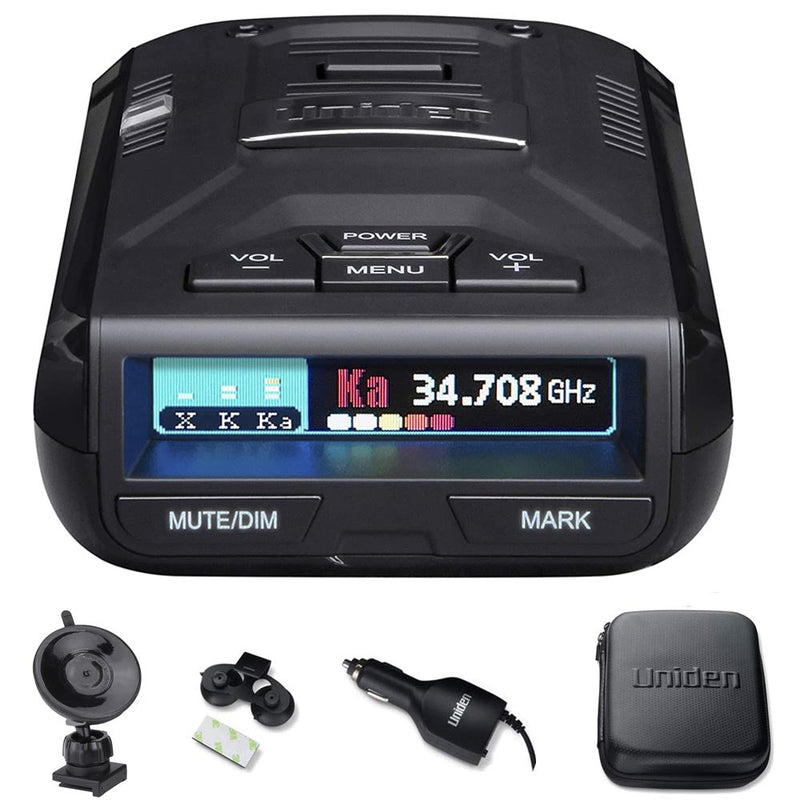 Uniden R3 Radar Detector Extreme Range Laser Radar Detection w/ GPS