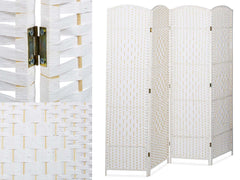 4 Panels Room Divider Folding Screen