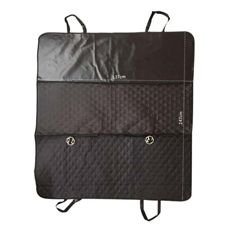 Quilted dog car seat cover