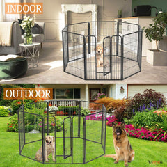 8 Panel Pet Playpen 100cm