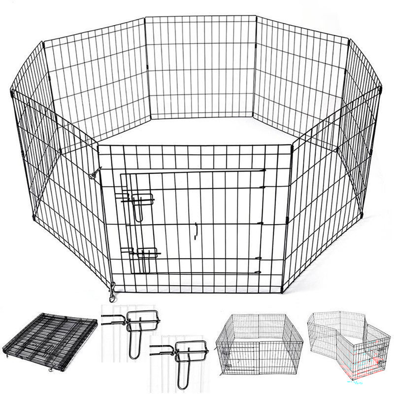 76cm dog pen metal panels