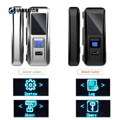 Glass Door Lock – Keyless Electric Fingerprint Intelligent Lock