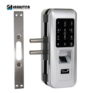 Glass Door Lock – Keyless Electric Fingerprint Intelligent Lock