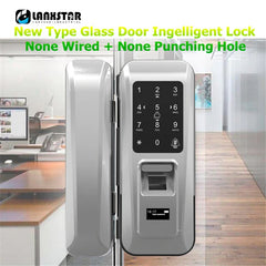 Glass Door Lock – Keyless Electric Fingerprint Intelligent Lock