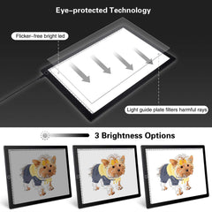 Ultra-Thin Usb A4 Led Light Copyboard Light Box Tracing Drawing Board Pad