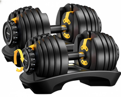 Adjustable Dumbbells 24Kg Pair