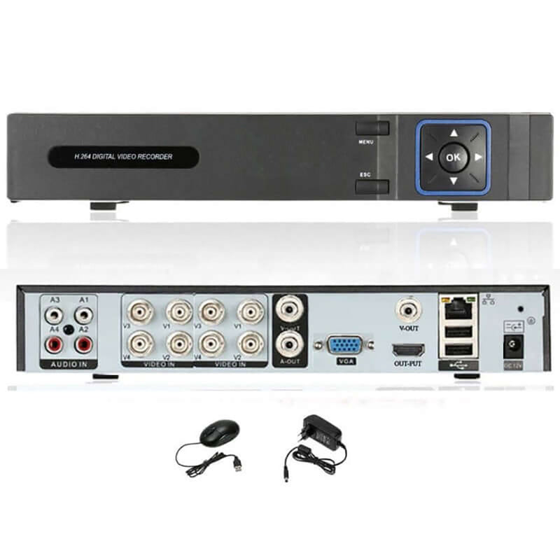 8 channel dvr recorder