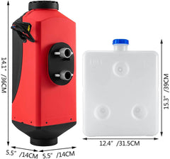 5Kw Diesel Air Heater 10L Diesel Tank 12V