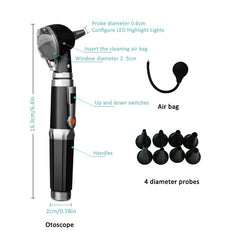 Ear Otoscope Kit Magnification Diagnostic Ear Scope