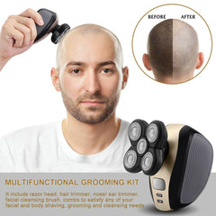 Electric Head Shaver Men Grooming Kit