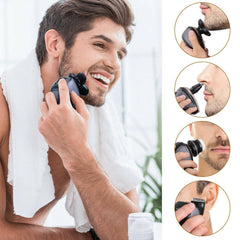 Electric Head Shaver Men Grooming Kit