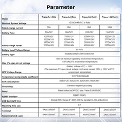 Solar Power MPPT Controller 50A