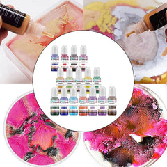 16pcs Epoxy Resin Pigment Set