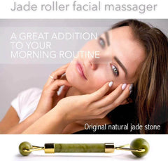 Face Massager Jade Roller Face Roller 100% Natural Jade Stone