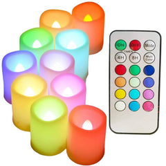 color changing flameless candles