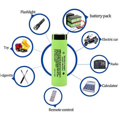 18650 Rechargeable Battery 8PCS