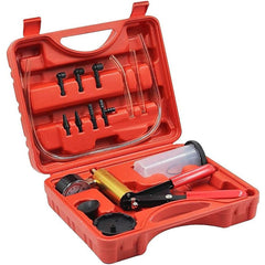 Brake fluid bleeder tool