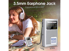Portable Stereo AM FM Radio