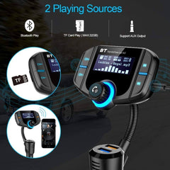 Bluetooth Fm Transmitter Car Kit Bt70 Car Charger