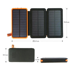 Solar Power Bank 20000mAh Dual USB