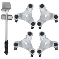 grey furniture lifter with crowbar