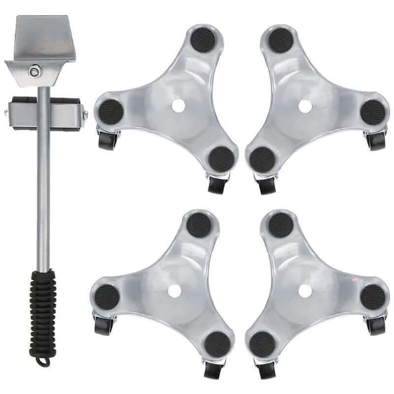 grey furniture lifter with crowbar