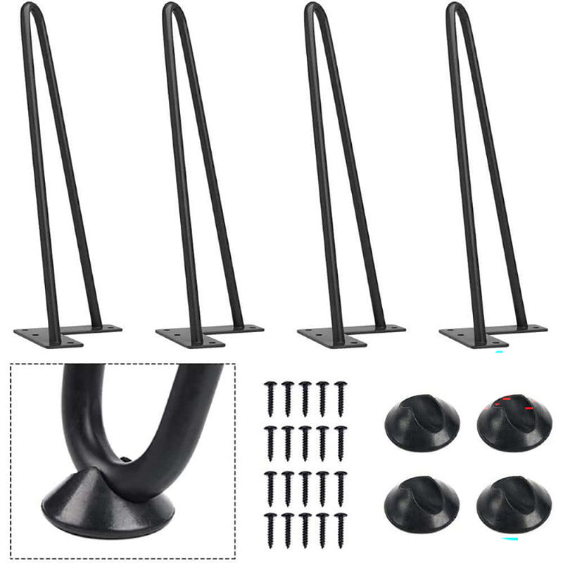 12 inch hairpin table legs