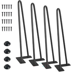 14 inch hairpin legs