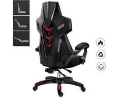 Gaming Chair with Headrest and Lumbar Support