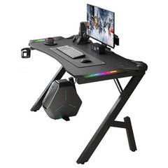 Gaming Desk Table 120cm RGB Light