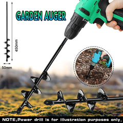 Garden Auger Post Hole Digger 450mm