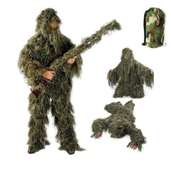woodland camo ghillie suit