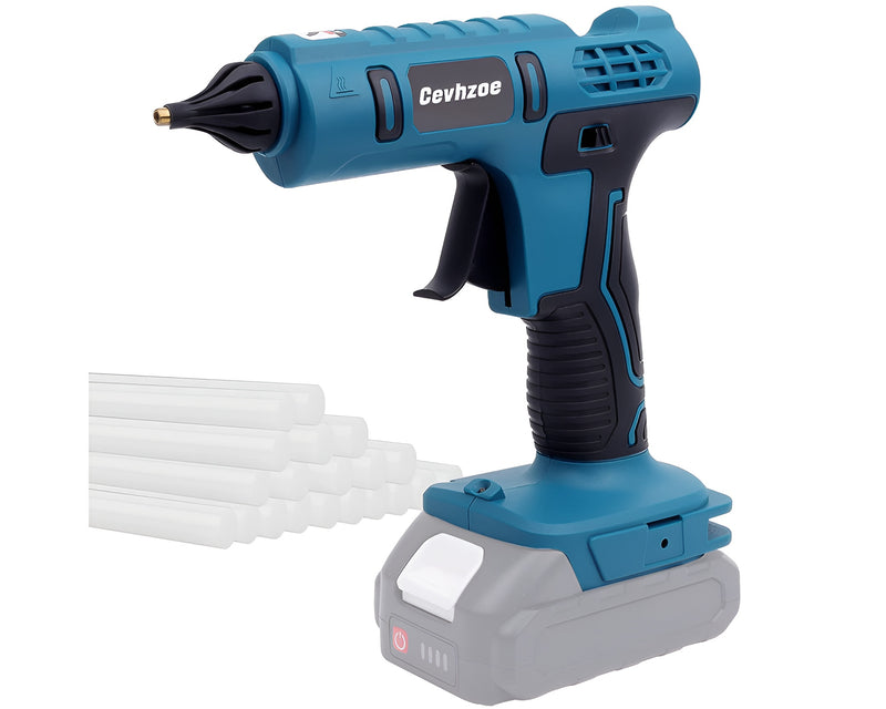 Cordless Hot Glue Gun Compatible with Makita 18V Battery