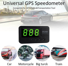 Digital Universal Car Hud Gps Speedometer