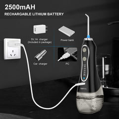 H2Ofloss Water Flosser Portable Dental Flosser