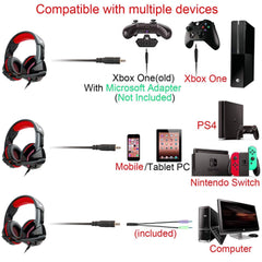 Gaming Headphones/Headset For Ps4,Xbox One,PC