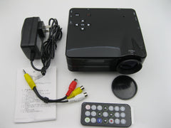 Projector 1080P PC AV TV VGA USB Projector