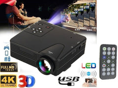 Projector 1080P PC AV TV VGA USB Projector