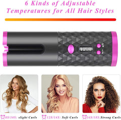 Cordless Automatic Hair Curler