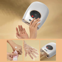 Cordless electric hand massager