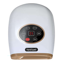 Cordless electric hand massager device