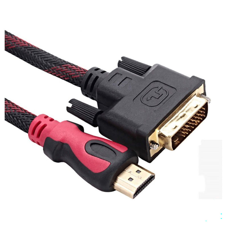 HDMI to DVI Cable for Monitor PC Laptop