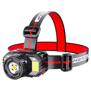 Rechargeable LED head torch