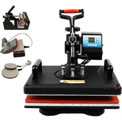 Heat press with Teflon sheets