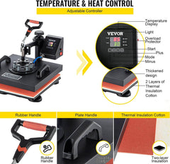 Digital Heat Press Machine Transfer T-Shirt Printer