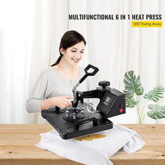 Digital Heat Press Machine Transfer T-Shirt Printer