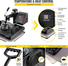 Heat Press Machine Transfer T-Shirt Printer