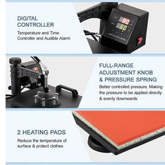 Digital Heat Press Machine T-Shirt Printer